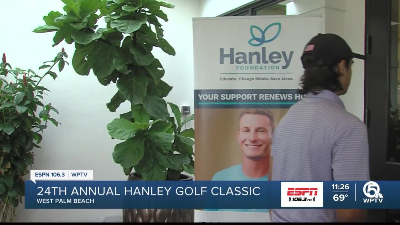 Retired athletes come together for 24th annual Hanley Foundation Golf Classic