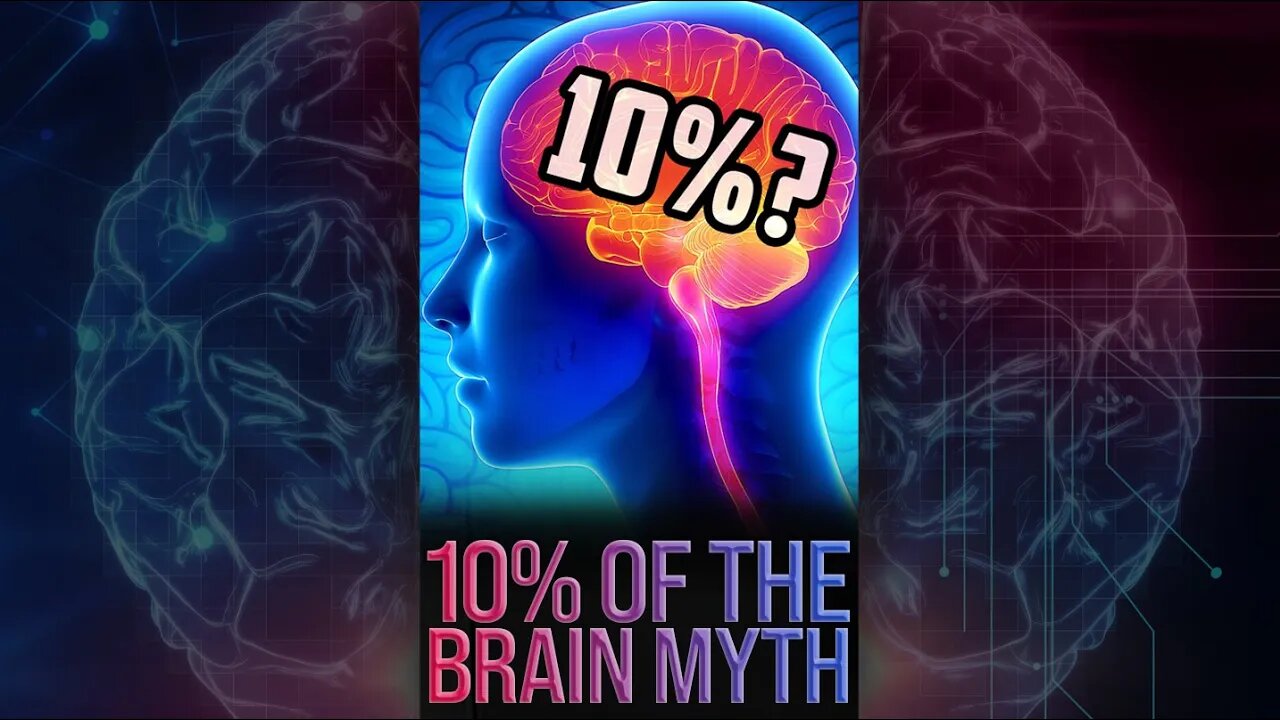 10% of the Brain Myth 🧠#shorts