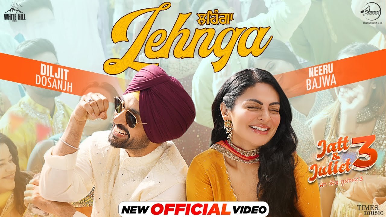 LEHNGA : DILJIT DOSANJH | NEERU BAJWA | LATEST PUNJABI SONGS 2024 | NEW PUNJABI SONGS 2024