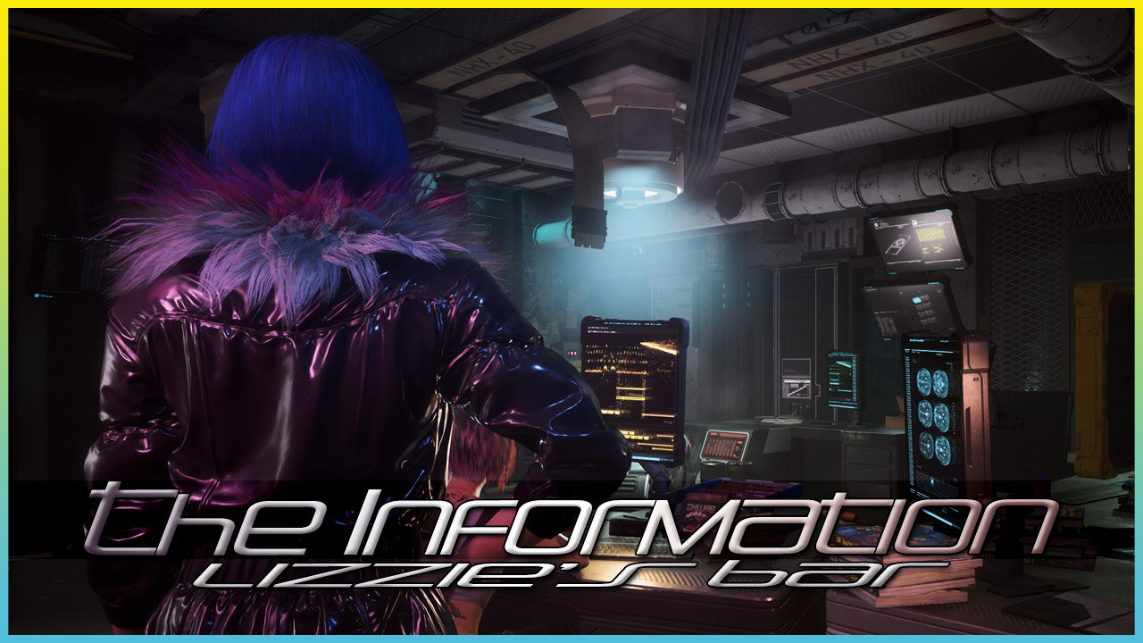 Cyberpunk 2077 - The Information [Lizzie's Bar] (1 Hour of Music)