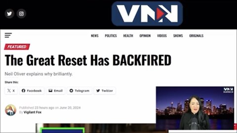 The Great Reset has backfired ?