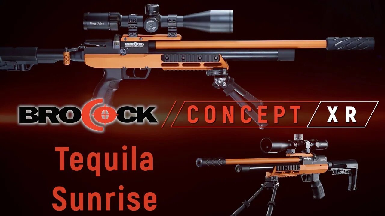 Brocock Concept XR Tequila Sunrise Edition!