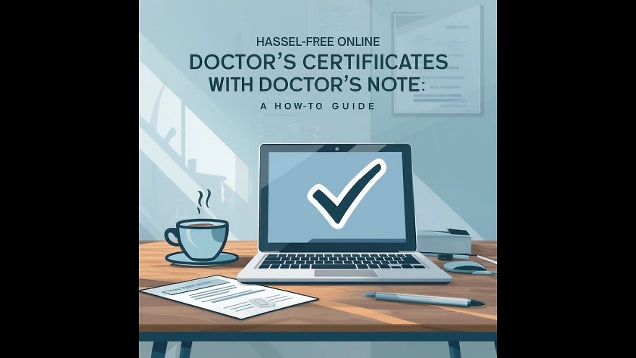 Hassle-Free Online Doctor's Certificates with Doctor's Note: A How-To Guide