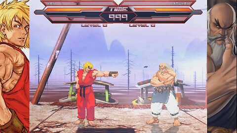 [MUGEN LIFEBAR] Club Syn III: Ken x Gouken