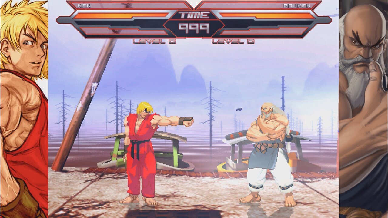 [MUGEN LIFEBAR] Club Syn III: Ken x Gouken