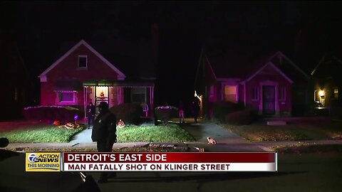 Man fatally shot on Klinger street in Detroit