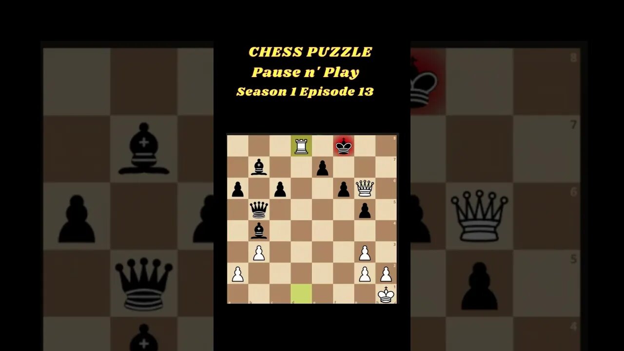 Pause and Play Sn 1 Ep 13 #shorts #short #chess