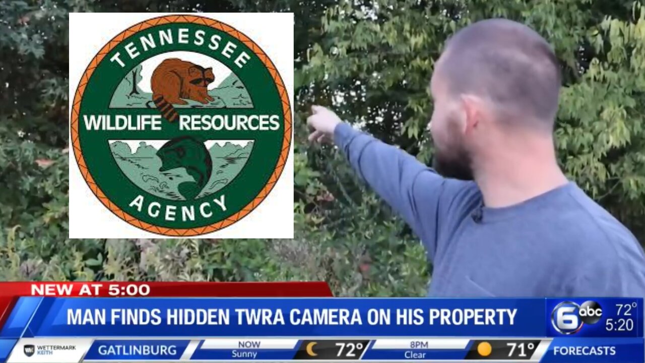 Tennessee Man finds hidden TWRA camera on his property