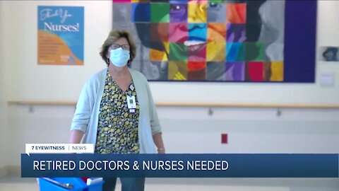 Returning from retirement to help front-line workers