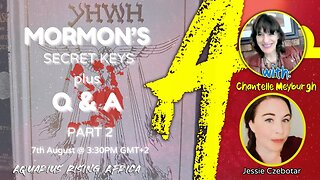 Connecting with Jessie Czebotar #145 - Mormons Secret Keys Part 2 (August 2024)