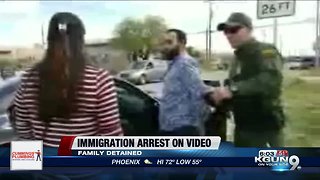 Immigration activists speak out after Tucson family arrested on southside