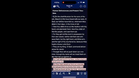 Psalms Chapter 44 Part 1