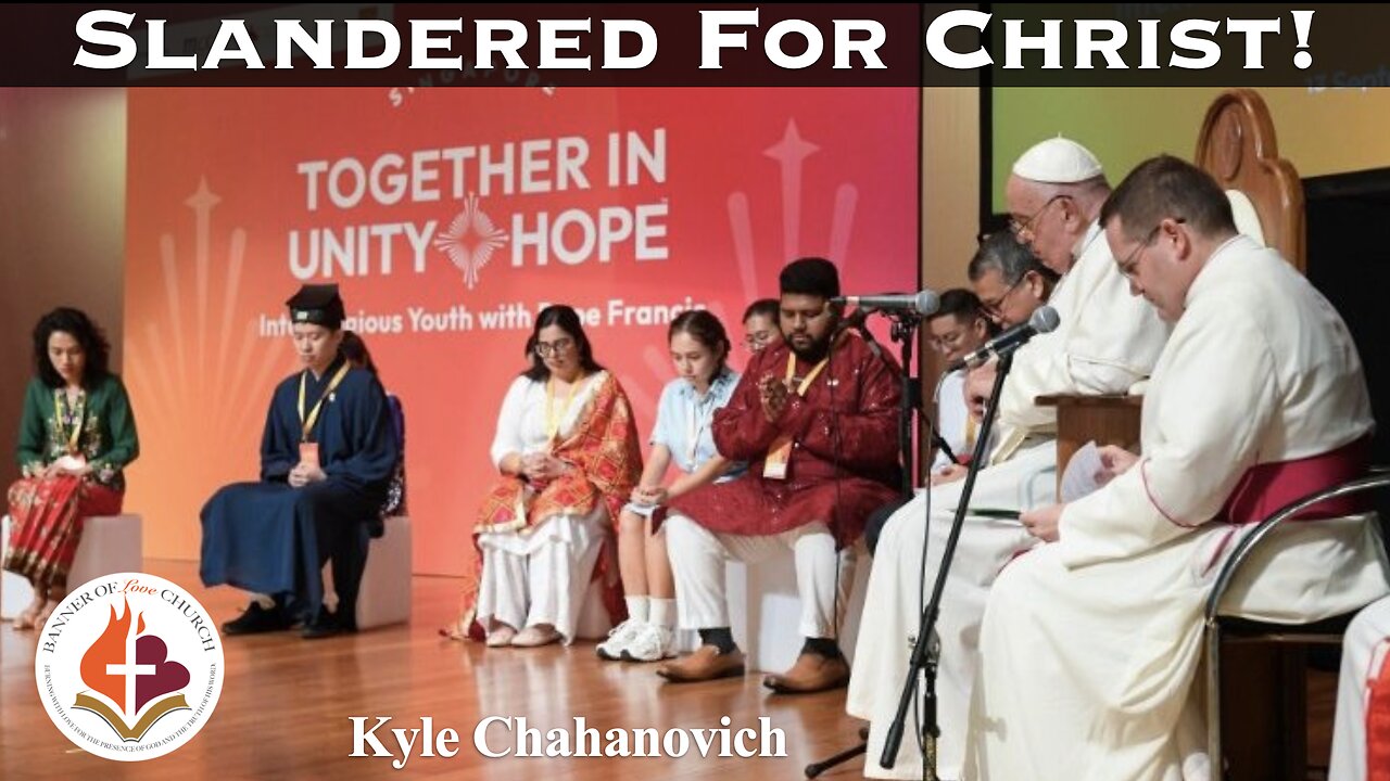 Slandered For Christ - Kyle Chahanovich September 29th, 2024