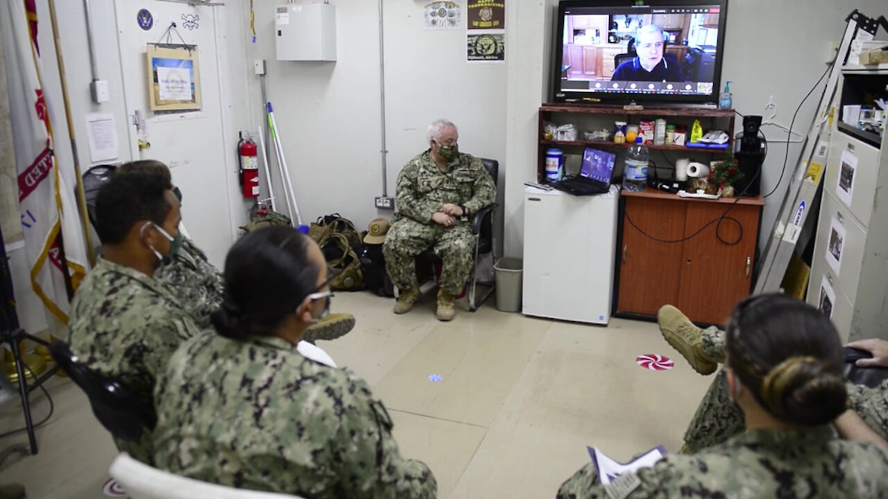 MCPON Herdt shares leadership lessons with Djibouti Selects