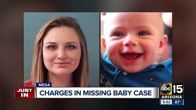Charges submitted against parents of missing Mesa mom, baby