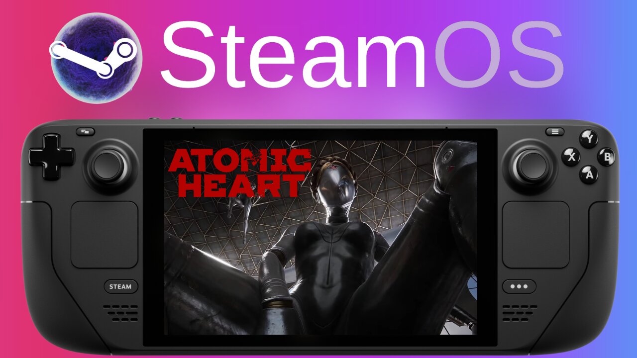 Atomic Heart | FSR 2.0 | Medium/High Settings | Steam Deck - 60 FPS