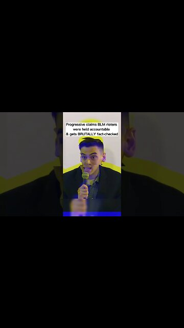 I fact-checked a progressive who gaslit about BLM riots 💁‍♂️