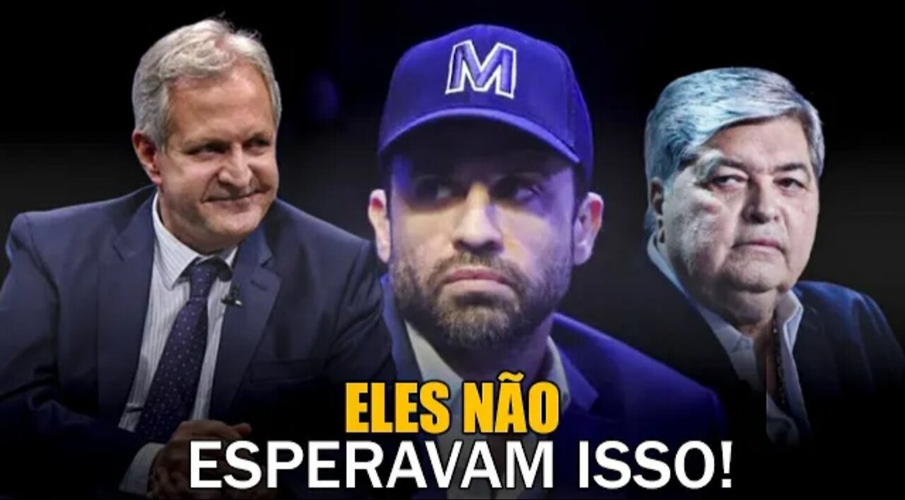 AUGUSTO NUNES PEGA TODOS DE SURPRESA E ESCANCARA A VERDADE QUE MARÇAL E DATENA NÃO ESPERAVA