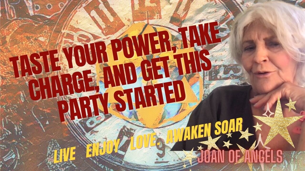 Taste Your Power, Take Charge and Get This Party Started with the Oracle Joan of Angels