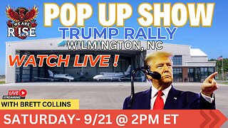 Live w/Brett Collins: President Trump Speaks in Wilmington, NC