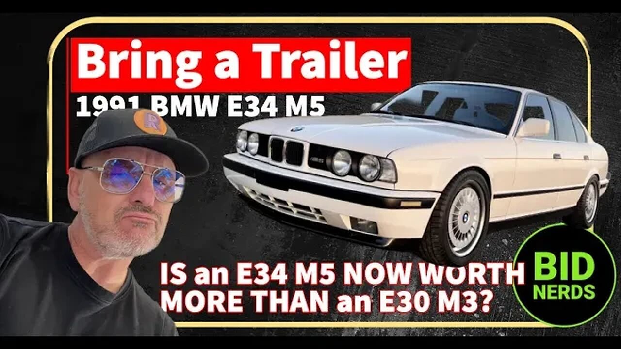 Will this 1991 e34 BMW M5 Bring More Money than an E30 M3 on BaT?