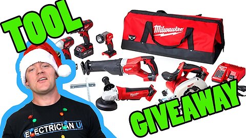 FREE TOOL GIVEAWAY - Christmas 2020 - Milwaukee Power Tools