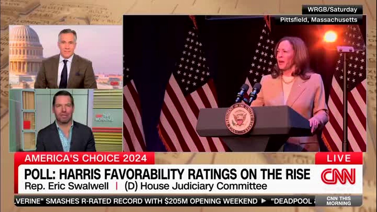 Swalwell: Kamala Harris Is Not Going to Pick Anyone ‘as Weird and Creepy’ as J.D. Vance