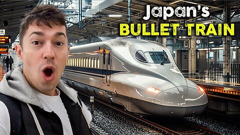 Japan's HIGH SPEED Bullet Train 🇯🇵