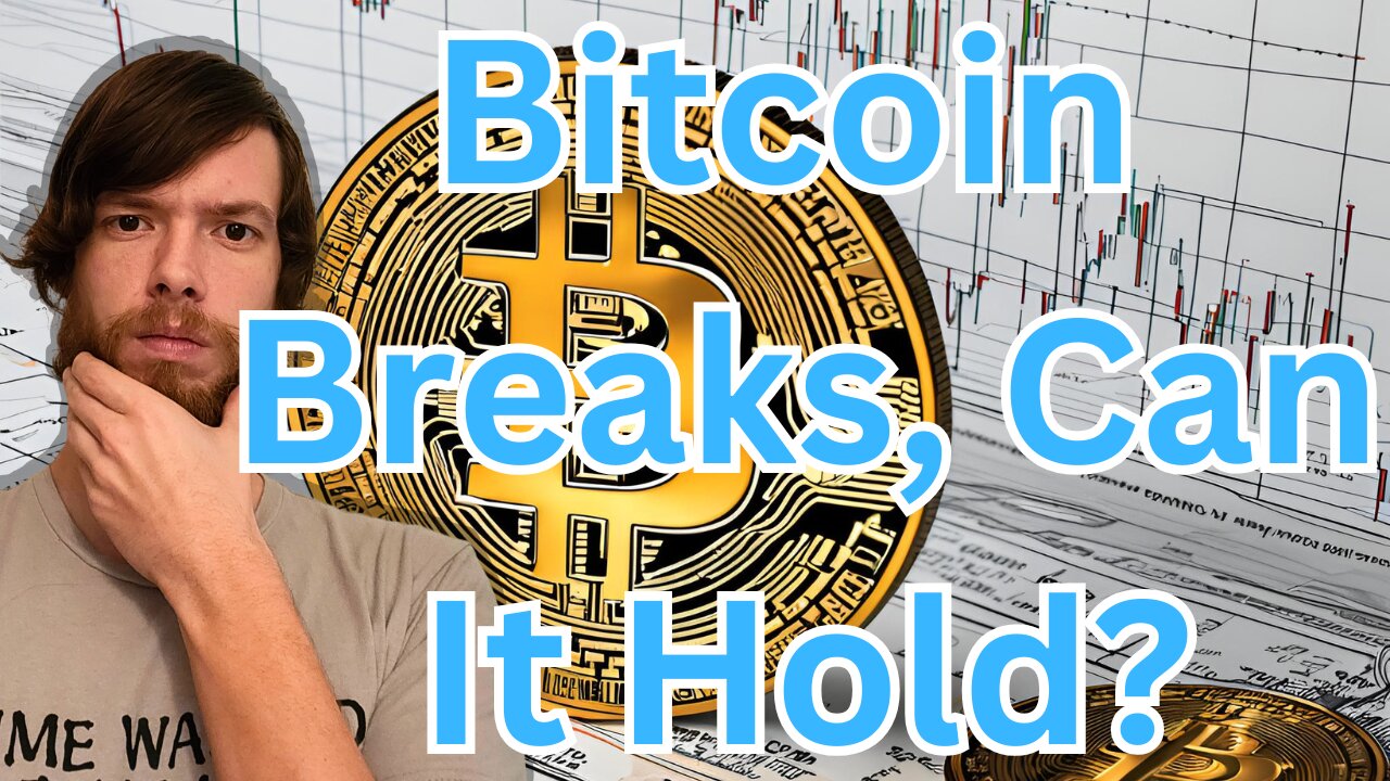 Bitcoin Breaks, Can It Hold? E464 #crypto #grt #xrp #algo #ankr #btc #crypto