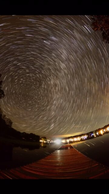 Star Trails Time Laps Trip Video