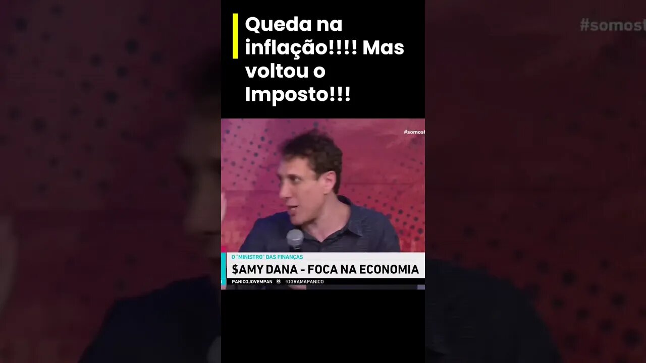Queda na inflação!!!! Mas tem imposto de volta!!!