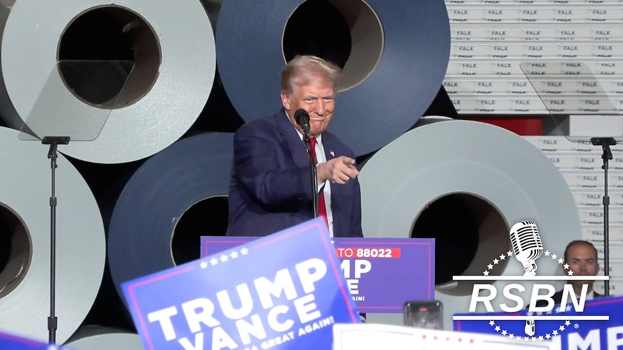 LIVE: President Trump Gives Remarks in Walker, Michigan - 9/27/24