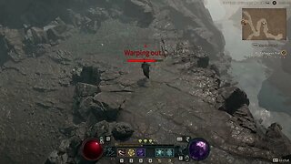 Diablo 4 Restricted Area Warping out