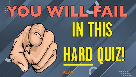 Unbeatable HARD Quiz