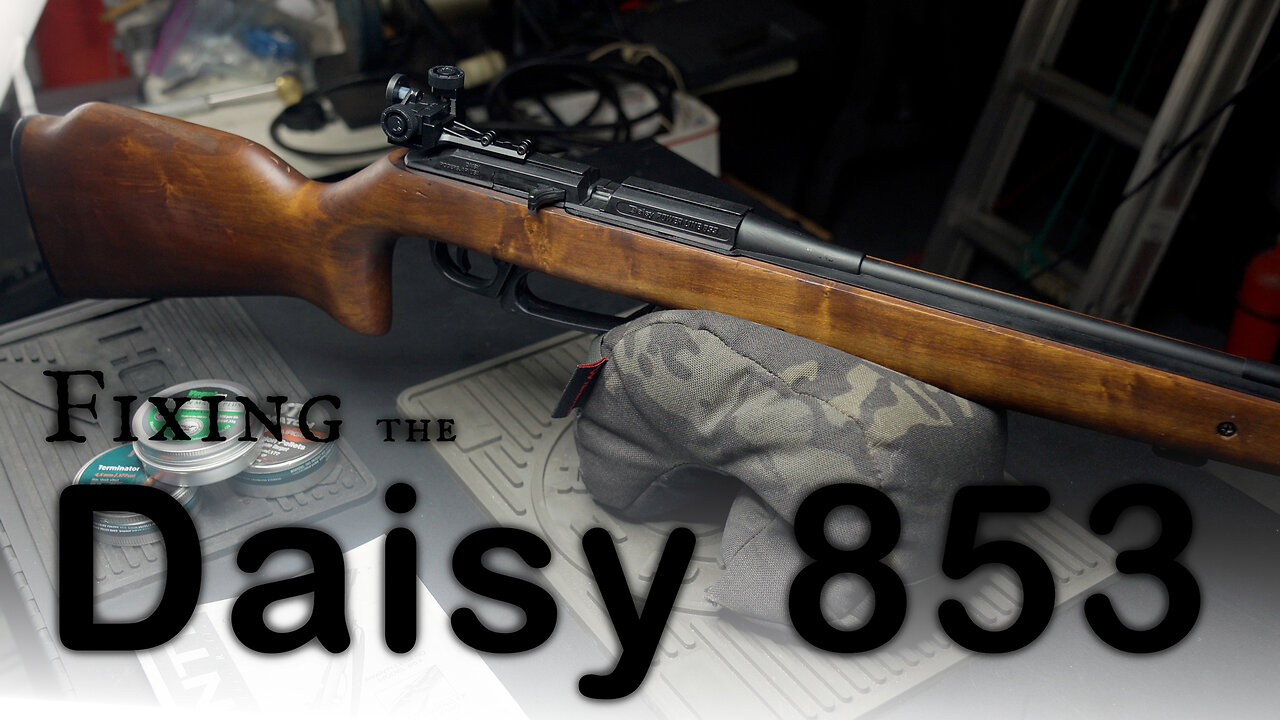 Daisy 853 Air Rifle - Repair, Refinish, and General Overhaul