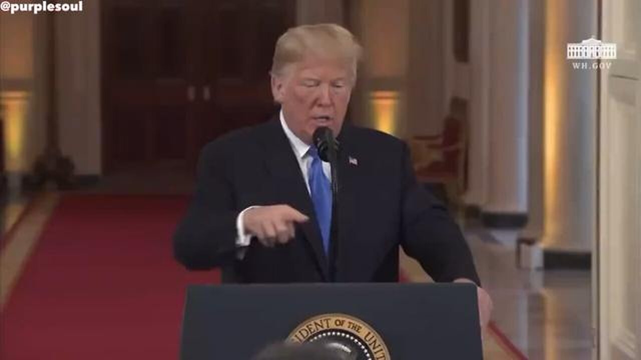 The real President Donald J. Trump knows how to deal with fake news.