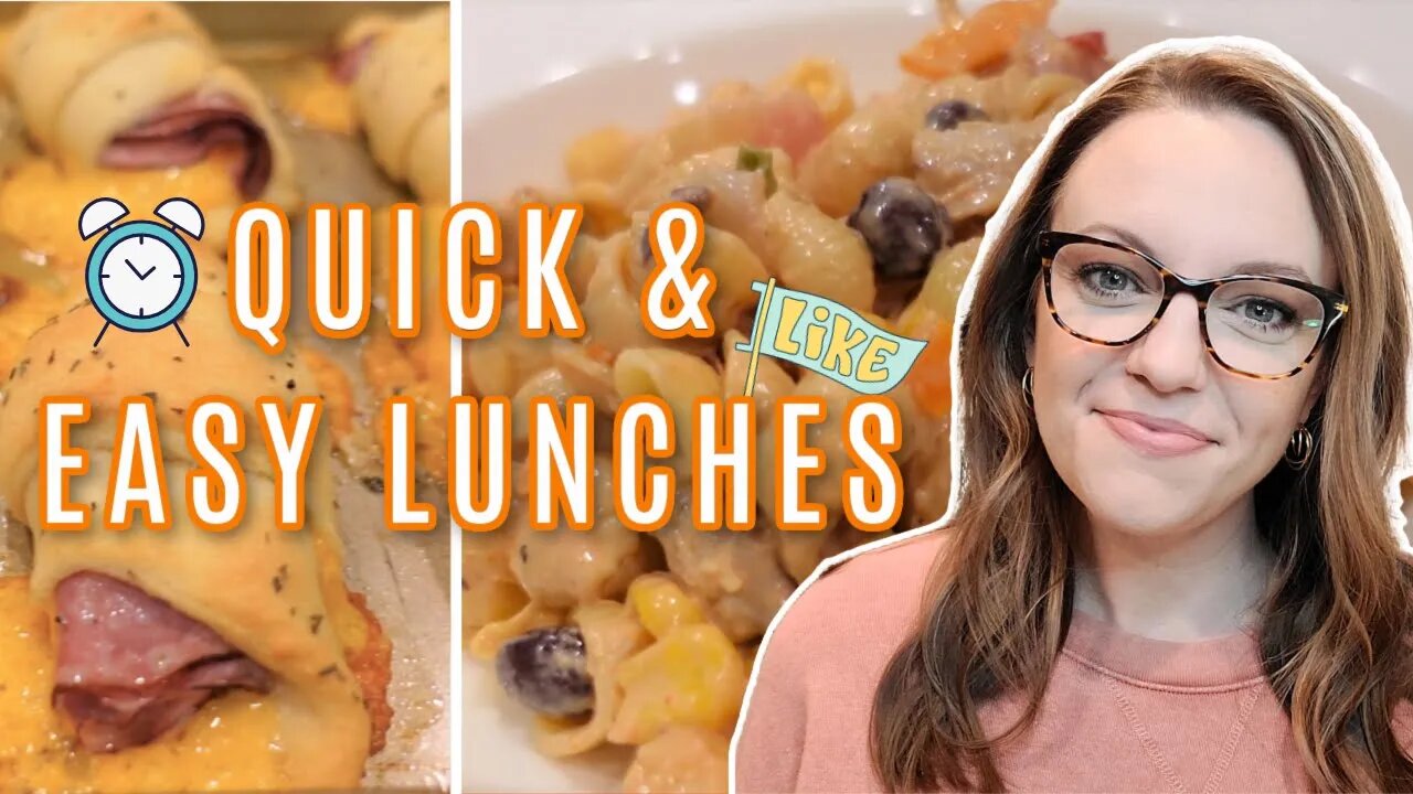 QUICK & EASY LUNCH IDEAS | LUNCH RECIPES | LUNCH AT HOME