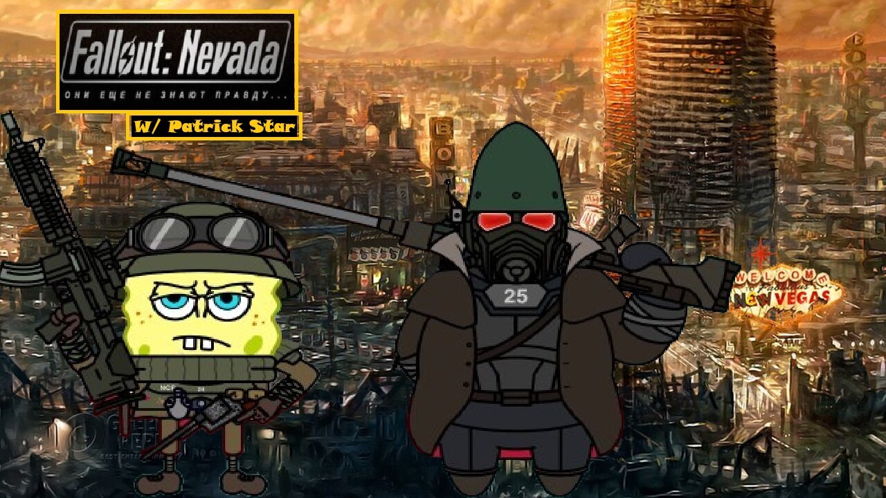 [Fallout: Nevada] New Vegas Hangover: Patrick Star vs. Mr. Chow?! - #8 - NipplezDaClown Live!!