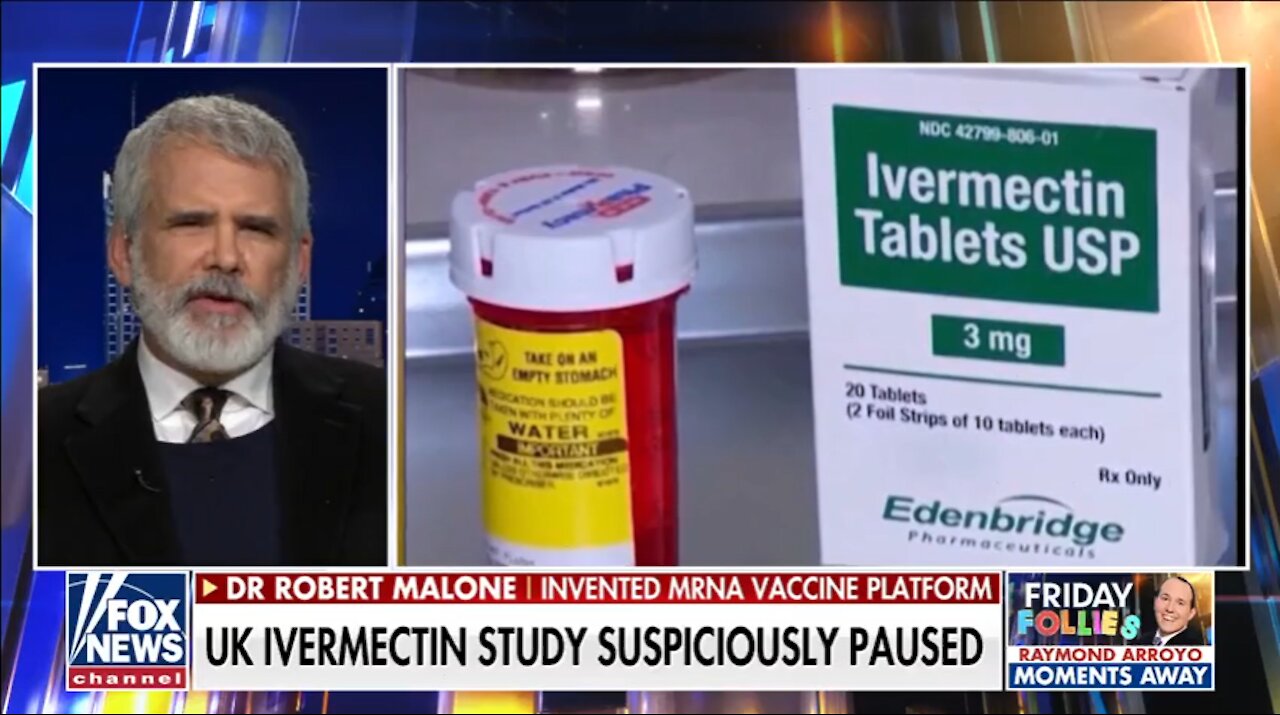 Dr.Robert Malone on IVERMECTIN & OMICRON hysteria