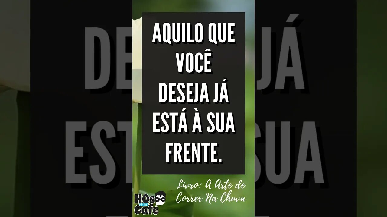 Frase do Livro A Arte de Correr Na Chuva 2 | #shorts