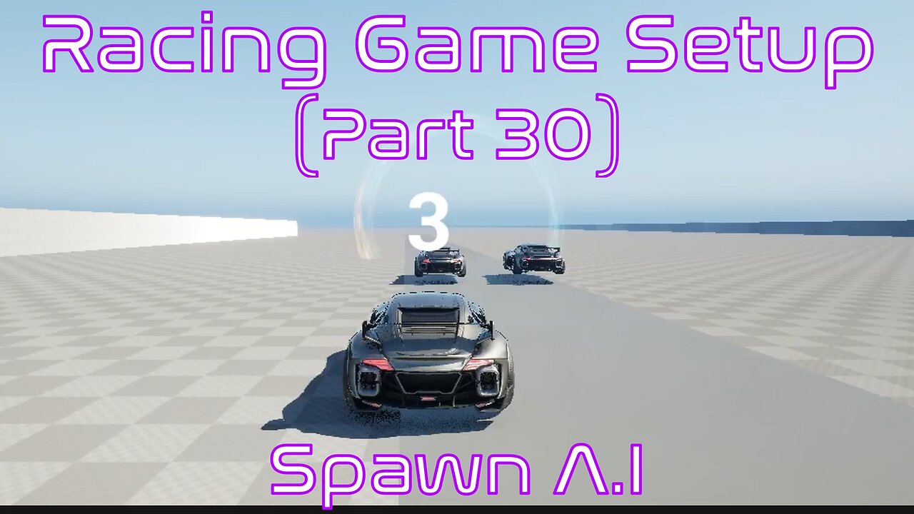 How to Spawn A.I into level | Unreal Engine | Racing Game Tutorial