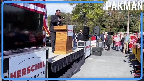 Herschel Walker Visibly Disoriented at Latest Event