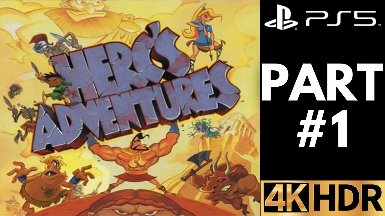Herc's Adventures Gameplay Walkthrough Part 1 | PS5 | 4K HDR (No Commentary Gaming)