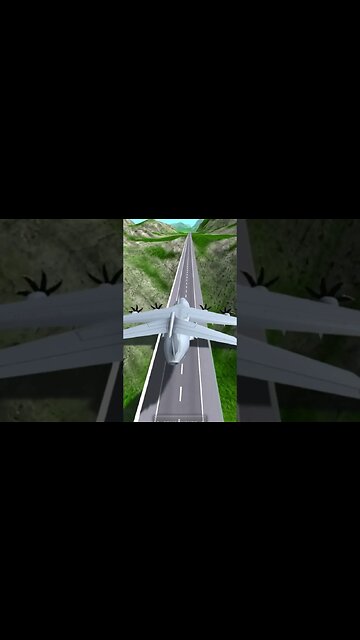 Crashing C-400 into Mountain | Turboprop Flight Simulator #shorts