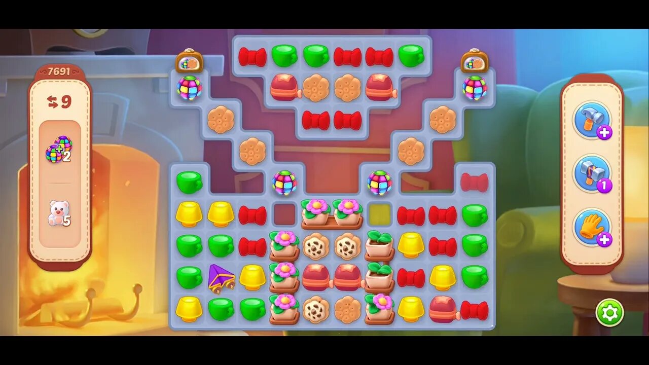 Playrix Homescapes Gameplay Walkthrough Level 7691