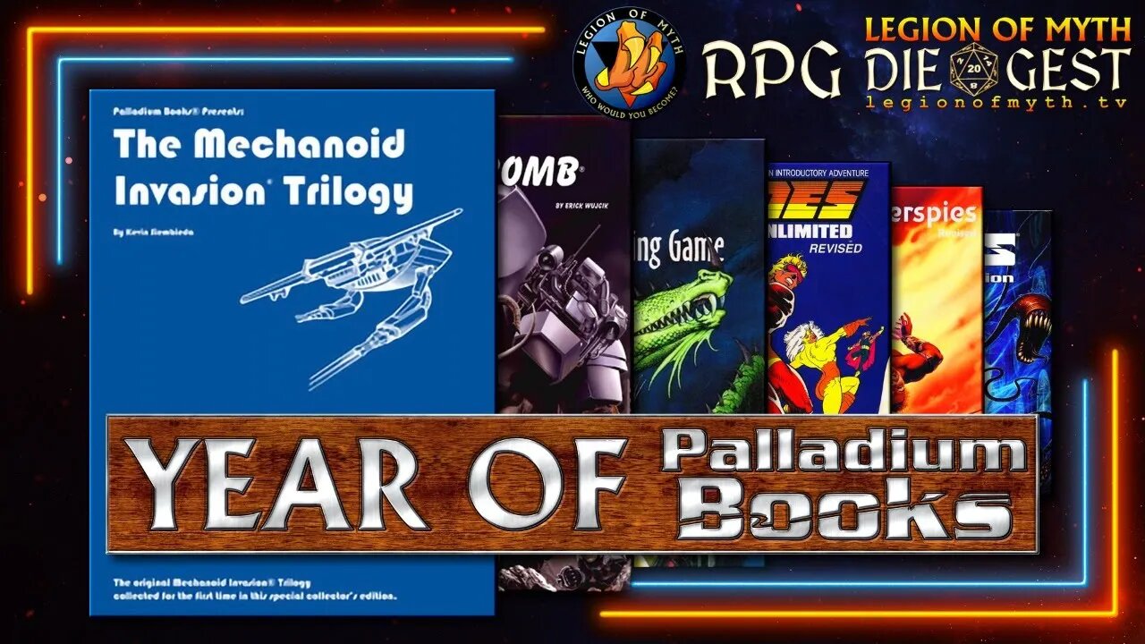 🥶 FNCS 🧊 Biggus Geekus & Friends talk about their @Palladium Books tour