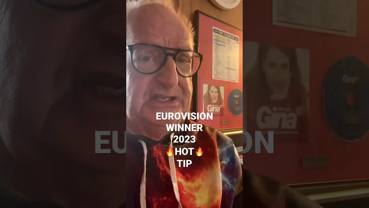 Eurovision winner 2023 hot tip from an expert. Currently 50-1! 🔥#eurovision2023