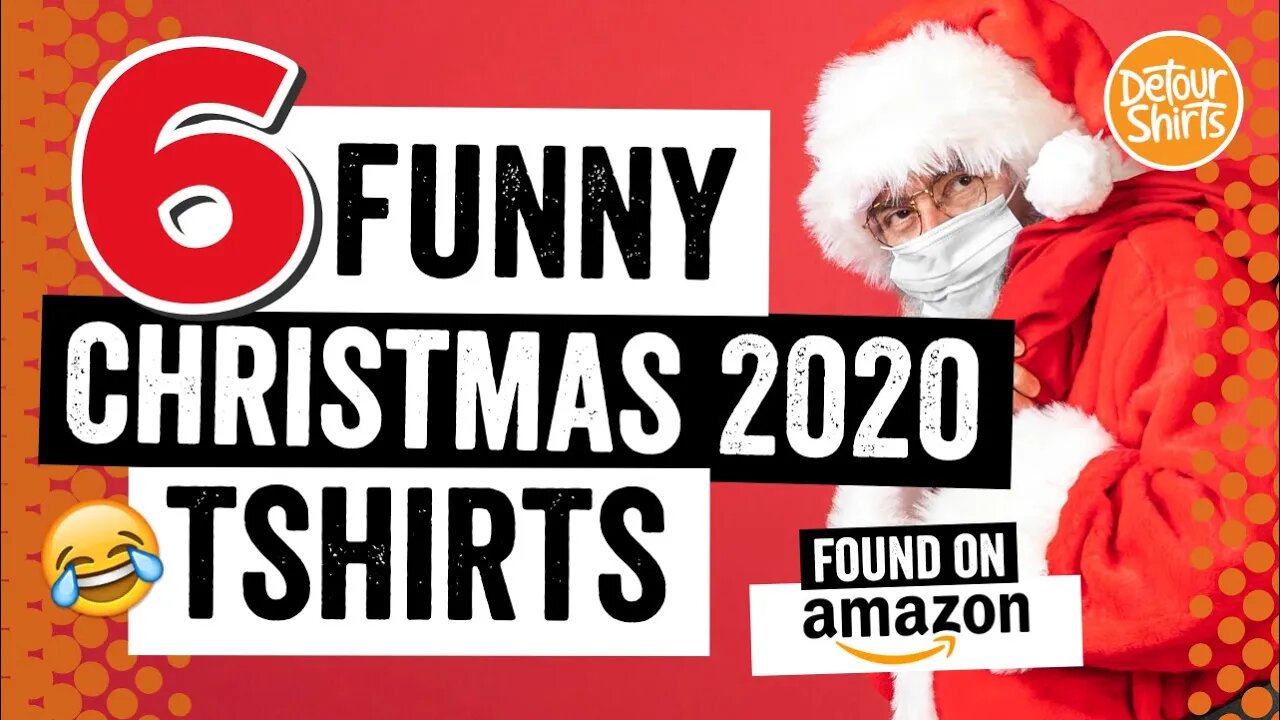 6 Funny Christmas 2020 Shirts in 2 Minutes!! 2020 Holiday Trends on Amazon ... See what's trending