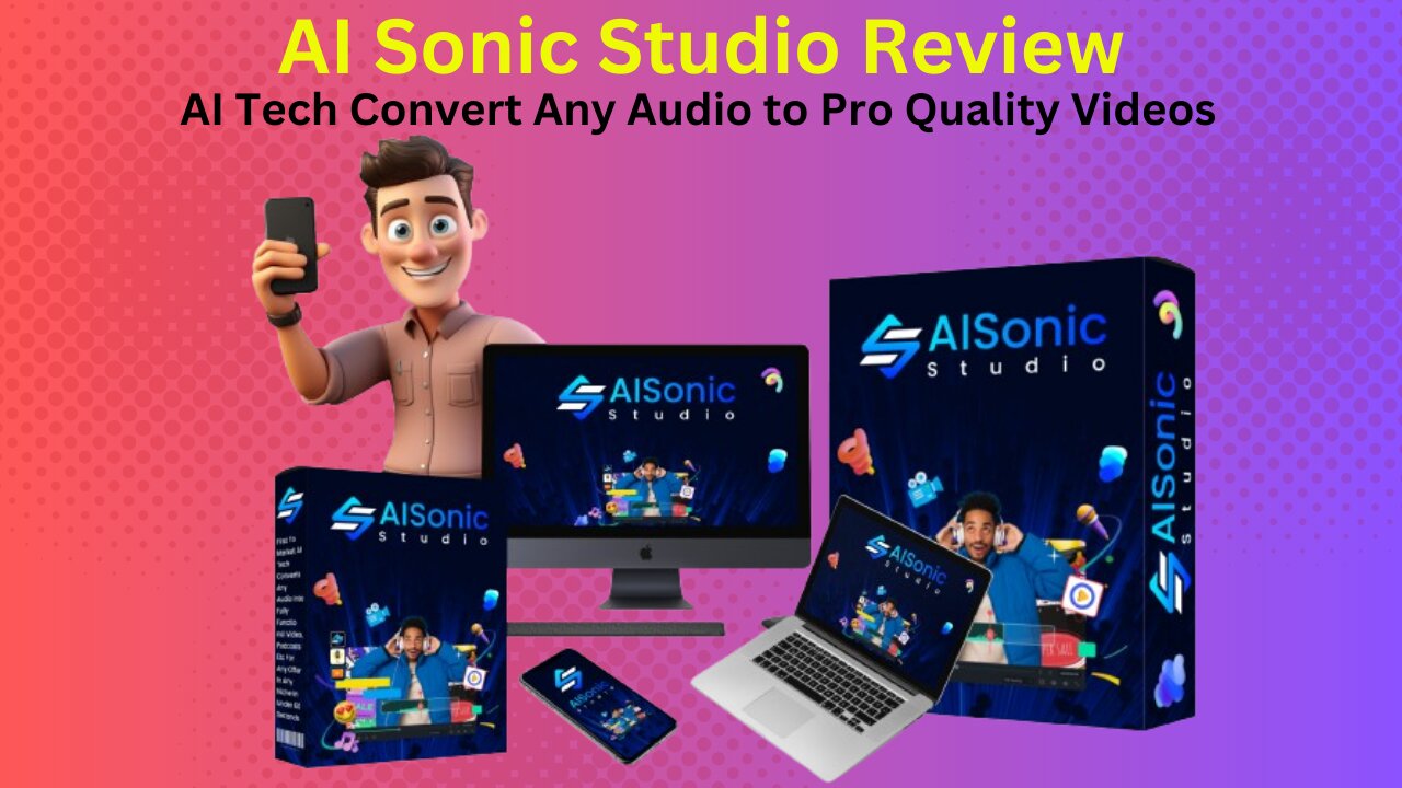 AI Sonic Studio Review - AI Tech Convert Any Audio to Pro Quality Videos