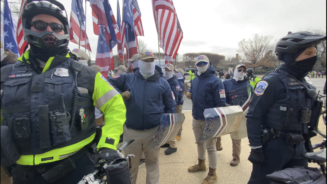 Patriot Front Marches in DC near March for Life 2022